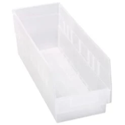 Quantum Storage Systems® Store-More Clear Shelf Bin 17-7/8 X 6-5/8 X 6 In Package Of 20