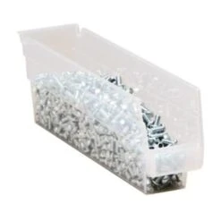 Quantum Storage Systems® Economy Clear Shelf Bin 11-5/8 X 2-3/4 X 4 In Package Of 36