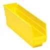 Quantum Storage Systems® Economy Yellow Shelf Bin 11-5/8 X 2-3/4 X 4 In Package Of 36 -Home Furnishing Store 159803 w MainProductImage Lg