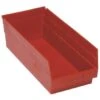 Quantum Storage Systems® Store-More Red Shelf Bin 17-7/8 X 8-3/8 X 6 In Package Of 10 -Home Furnishing Store 159813 w MainProductImage Lg