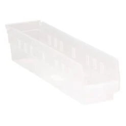 Quantum Storage Systems® Economy Clear Shelf Bin 17-7/8 X 4-1/8 X 4 In Package Of 20