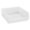 Quantum Storage Systems® Economy Clear Shelf Bin 11-5/8 X 11-1/8 X 4 In Package Of 8 -Home Furnishing Store 159830 w MainProductImage Lg