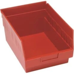 Quantum Storage Systems® Store-More Red Shelf Bin 11-5/8 X 8-3/8 X 6 In Package Of 20