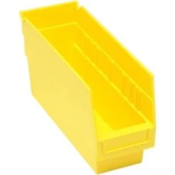 Quantum Storage Systems® Store-More Yellow Shelf Bin 11-5/8 X 4-1/8 X 6 In Package Of 36