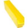 Quantum Storage Systems® Store-More Yellow Shelf Bin 23-5/8 X 4-1/8 X 6 In Package Of 16 -Home Furnishing Store 159859 w MainProductImage Lg