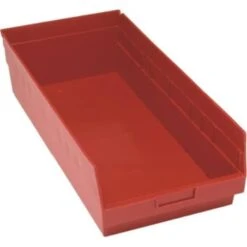 Quantum Storage Systems® Store-More Red Shelf Bin 23-5/8 X 11-1/8 X 6 In Package Of 6