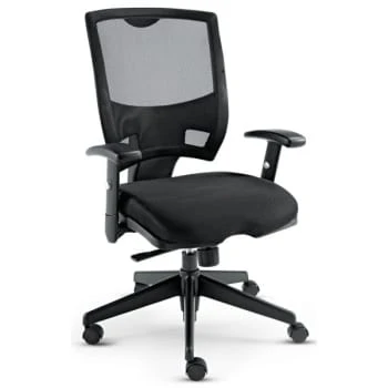 Alera® Epoch Series Multifunction Mesh Mid-Back, Black 3 Alera® Epoch Series Multifunction Mesh Mid-Back, Black