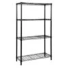 Quantum Storage Systems® 4-Shelf Starter Kit Black Epoxy Wire Shelving 24x30x63 Inch -Home Furnishing Store 181811 w MainProductImage Lg