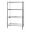 Quantum Storage Systems® 4-Shelf Starter Kit Chrome Wire Shelving 24x48x63 Inch -Home Furnishing Store 181937 w MainProductImage Lg
