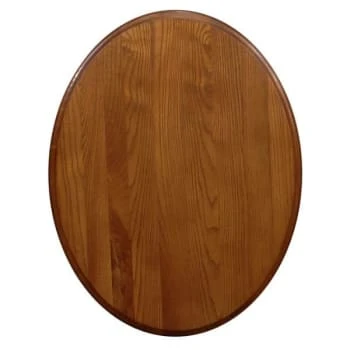 Leick Home One Drawer Oval Side Table With Shelf,medium Oak And Slate Black 13 Leick Home One Drawer Oval Side Table With Shelf,medium Oak And Slate Black - Image 11