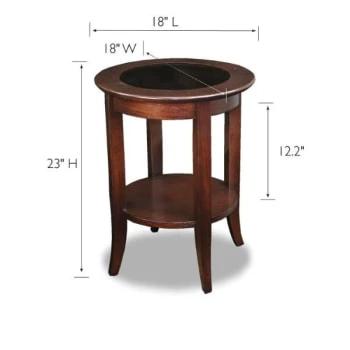 Leick Home Round Side Table 4 Leick Home Round Side Table - Image 2