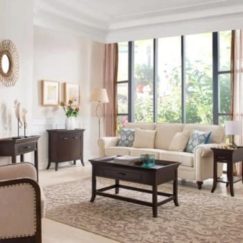 Leick Home Onedrawer Traditional Console Hall Stand With Shelf,chocolate Cherry 5 Leick Home Onedrawer Traditional Console Hall Stand With Shelf,chocolate Cherry - Image 3