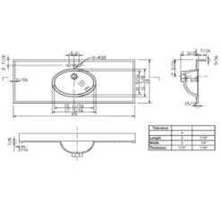 Design House® Cultured Marble Vanity Top 49, Solid White -Home Furnishing Store 190291 w DetailedProductView3 Lg