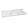 Design House® Cultured Marble Vanity Top 49, Solid White -Home Furnishing Store 190291 w MainProductImage Lg