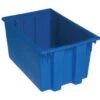 Quantum Storage Systems® Blue Stack And Nest Totes 23-1/2x15-1/2x12 In Package Of 3 2 Quantum Storage Systems® Blue Stack And Nest Totes 23-1/2x15-1/2x12 In Package Of 3 -Home Furnishing Store 190356 w MainProductImage Lg