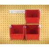 Quantum Storage Systems® Red Ultra Hanging Systems With Two 12l In Plastic Rail -Home Furnishing Store 190377 w MainProductImage Lg