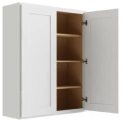 Cnc Cabinetry Luxor White Wall Cabinet 30w X 42h