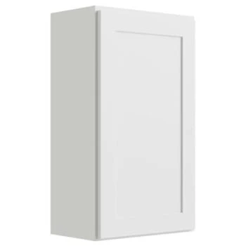 Cnc Cabinetry Luxor White Wall Cabinet 15w X 36h 3 Cnc Cabinetry Luxor White Wall Cabinet 15w X 36h