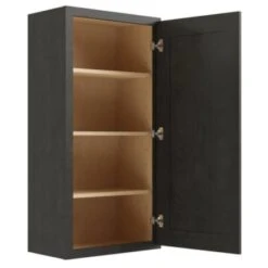 Cnc Cabinetry Luxor Smoky Grey Wall Cabinet 9w X 42h