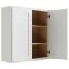 Cnc Cabinetry Luxor White Wall Cabinet 42w X 36h 1 Cnc Cabinetry Luxor White Wall Cabinet 42w X 36h -Home Furnishing Store 191805 w MainProductImage Lg