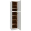 Cnc Cabinetry Luxor White Utility Cabinet 18w X 90h -Home Furnishing Store 191807 w MainProductImage Lg