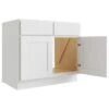Cnc Cabinetry Luxor White Sink Base Cabinet 42w X 34.5h -Home Furnishing Store 191947 w MainProductImage Lg