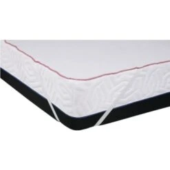 Pillow Factory® Mattress Pad 78x80 King Quilted With Anchor Bands, Case Of 6