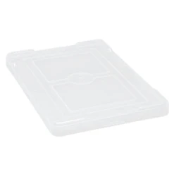 Quantum Storage Systems Clear Grid Container Cover 16-1/2x10-7/8 In Package Of 4