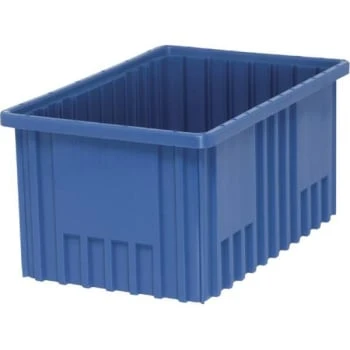 Quantum Storage Systems® Blue Grid Container 16-1/2x10-7/8x8 In Package Of 8 3 Quantum Storage Systems® Blue Grid Container 16-1/2x10-7/8x8 In Package Of 8