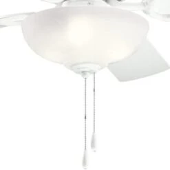 Kichler® Sutter Place 52 In. Ceiling Fan W/ Light (White) -Home Furnishing Store 201654 w DetailedProductView2 Lg