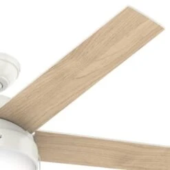 Hunter® Anslee 52 In. Ceiling Fan W/ Light (White) 13 Hunter® Anslee 52 In. Ceiling Fan W/ Light (White) -Home Furnishing Store 202011 w DetailedProductView4 Lg