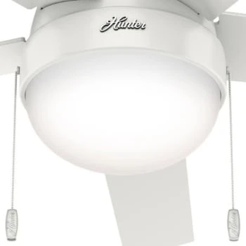 Hunter® Anslee 52 In. Ceiling Fan W/ Light (White) 9 Hunter® Anslee 52 In. Ceiling Fan W/ Light (White) - Image 7