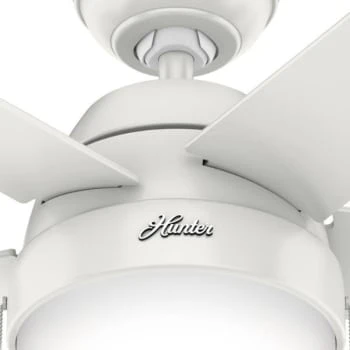 Hunter® Anslee 52 In. Ceiling Fan W/ Light (White) 10 Hunter® Anslee 52 In. Ceiling Fan W/ Light (White) - Image 8