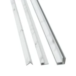 Acp Palisade Carrara Marble Trim Kit, Package Of 6