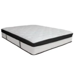 Flash Furniture 12 Inch Memory Foam And Pocket Spring Mattress Full