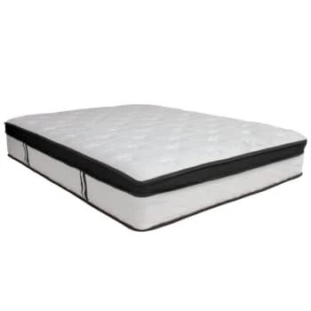 Flash Furniture 12 Inch Memory Foam And Pocket Spring Mattress Full 3 Flash Furniture 12 Inch Memory Foam And Pocket Spring Mattress Full