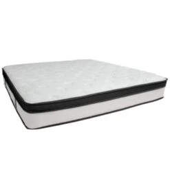 Flash Furniture 12 Inch Memory Foam And Pocket Spring Mattress King
