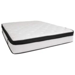 Flash Furniture 12 Inch Memory Foam And Pocket Spring Mattress Queen