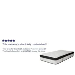 Flash Furniture 12 Inch Memory Foam And Pocket Spring Mattress Twin -Home Furnishing Store 203746 w DetailedProductView11 Lg