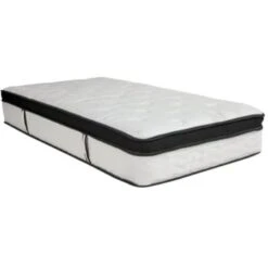 Flash Furniture 12 Inch Memory Foam And Pocket Spring Mattress Twin