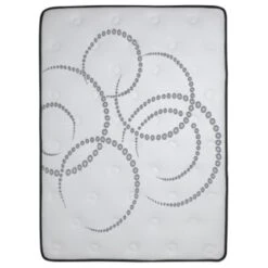 Flash Furniture 12 Inch Hybrid Mattress, Full Mattress In A Box -Home Furnishing Store 203747 w TopView Lg