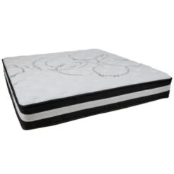 Flash Furniture 12 Inch Hybrid Mattress, King Mattress In A Box