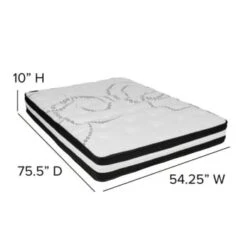 Flash Furniture 10 Inch Hybrid Mattress, Full Mattress In A Box -Home Furnishing Store 203751 w DetailedProductView4 Lg
