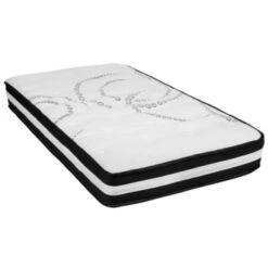 Flash Furniture 10 Inch Hybrid Mattress, Twin Mattress In A Box