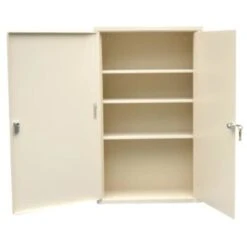 Omnimed Economy Xl Narcotic Cabinet, 3 Shelves, 2 Doors With Locks -Home Furnishing Store 203944 w DetailedProductView2 Lg