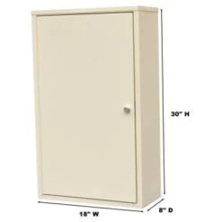 Omnimed Economy Xl Narcotic Cabinet, 3 Shelves, 2 Doors With Locks -Home Furnishing Store 203944 w DetailedProductView3 Lg
