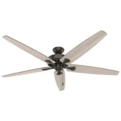 Hunter Fan Stockbridge 70 In. Ceiling Fan W/ Light (Noble Bronze)