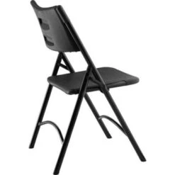 National Public Seating® 600 Series Heavy Duty Folding Chair Black Case Of 4 14 National Public Seating® 600 Series Heavy Duty Folding Chair Black Case Of 4 -Home Furnishing Store 206958 DetailedProductView3 Lg