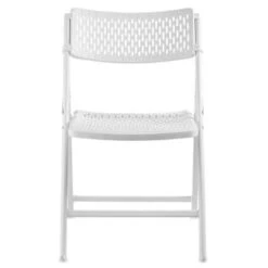 National Public Seating® Airflex Polypropylene Folding Chair White Case Of 4 -Home Furnishing Store 206963 DetailedProductView1 Lg