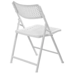 National Public Seating® Airflex Polypropylene Folding Chair White Case Of 4 -Home Furnishing Store 206963 DetailedProductView3 Lg